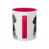 Rottweiler Pupies - Color Accent Mugs, 11oz